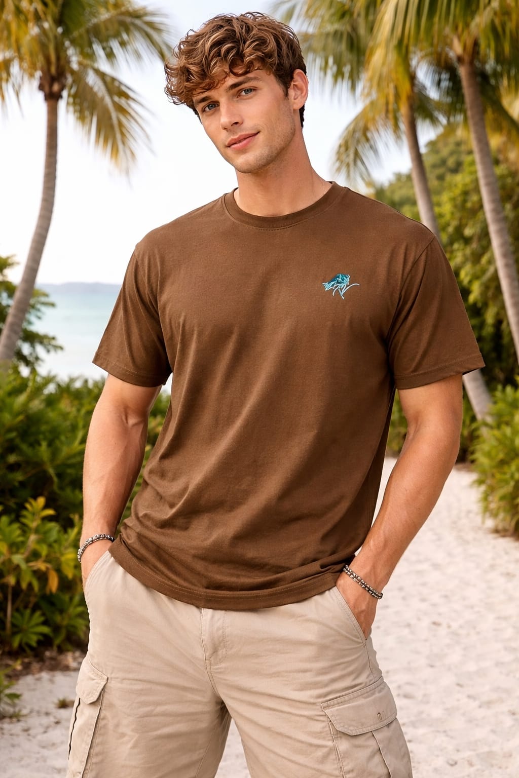 KAYVON Oversized T-Shirt – Earth Brown