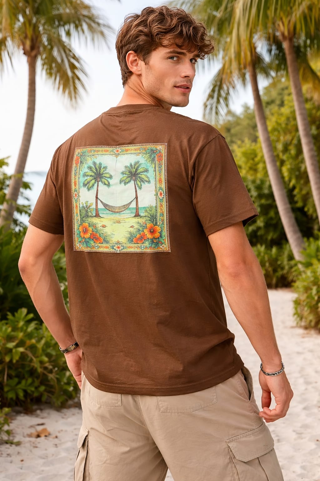 KAYVON Oversized T-Shirt – Earth Brown