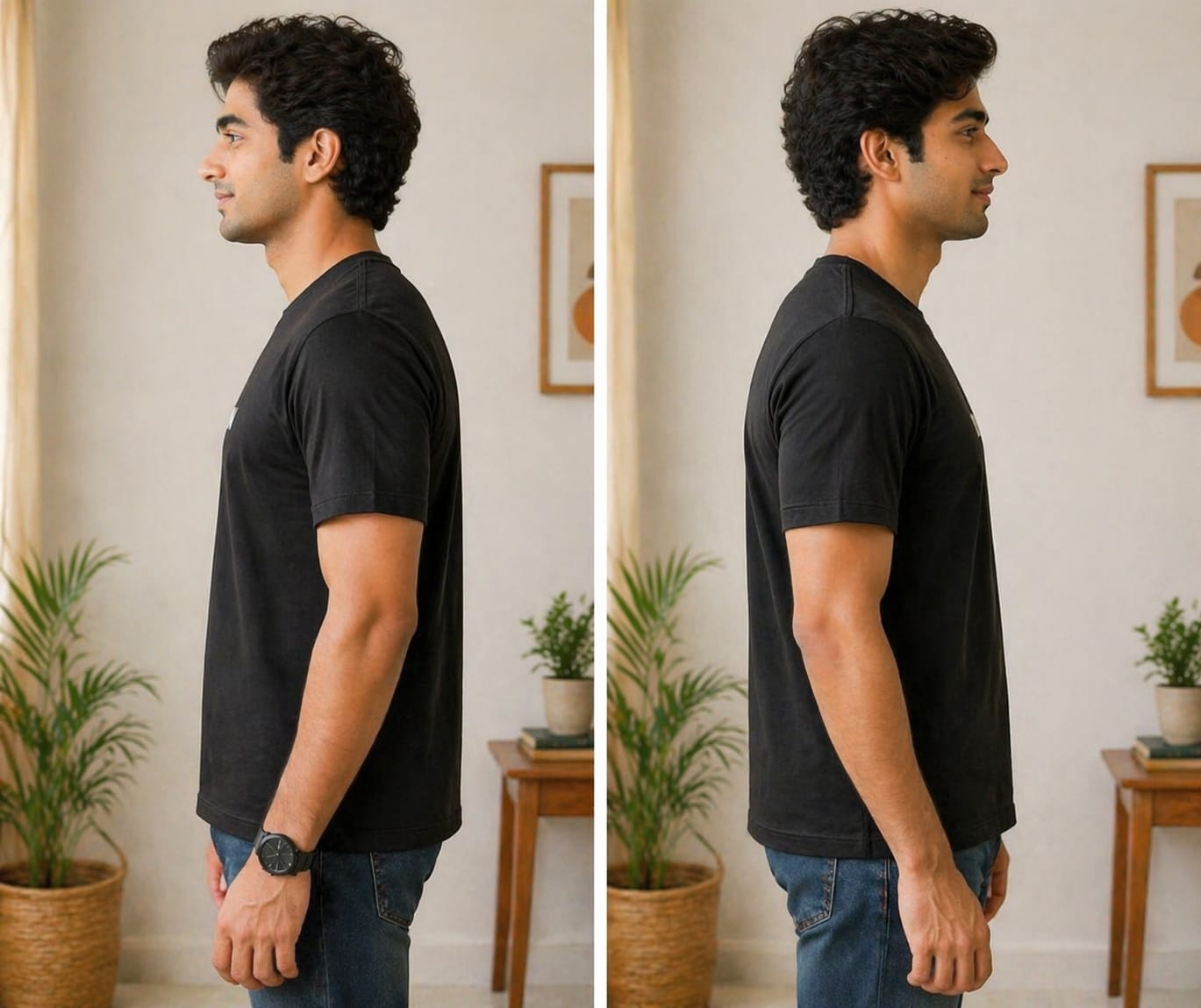 KAYVON Essential Regular Fit T-Shirt – Classic Black